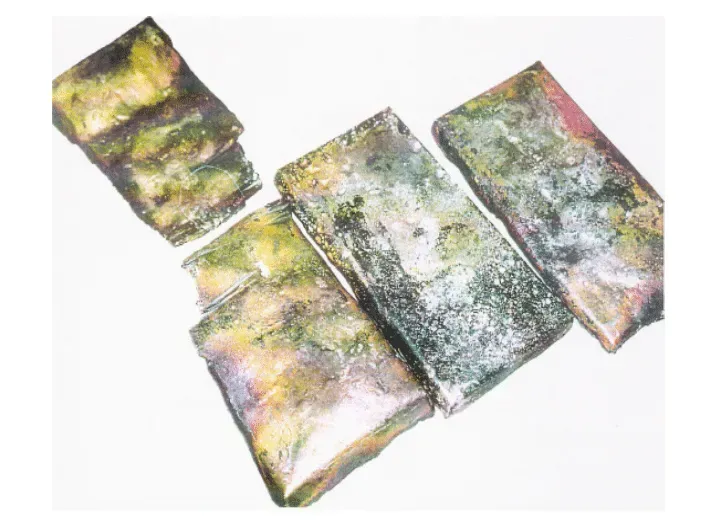 Un insieme di lingotti d